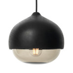 Terho Visilica Medium Crna/Smoked Transparentan - Mater
