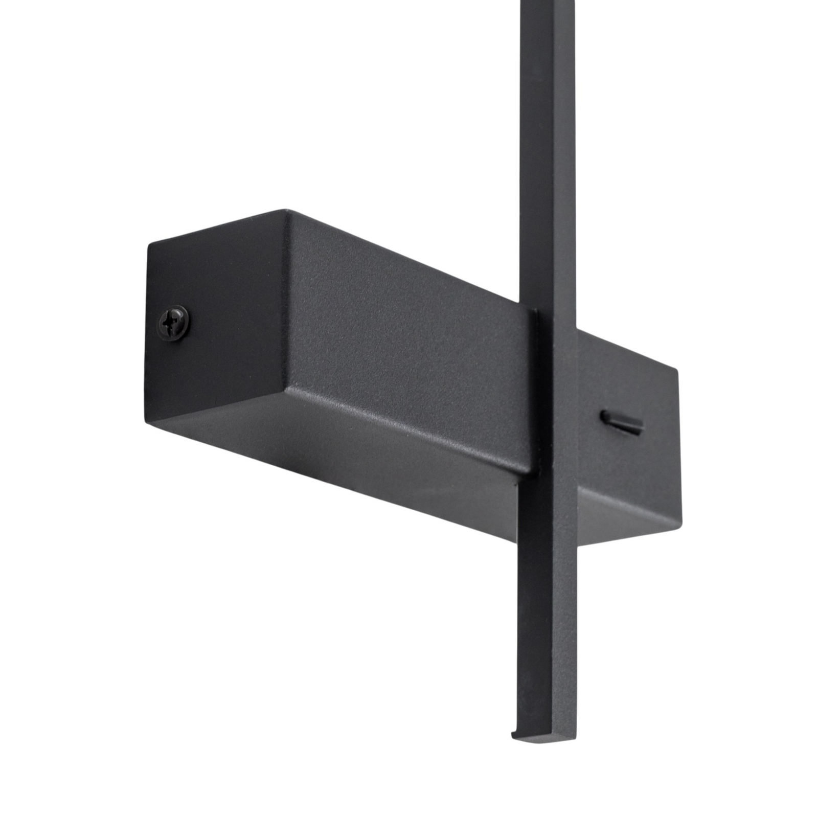 LED стенна лампа Vision, височина 30 cm, метал, черна, 3000 K