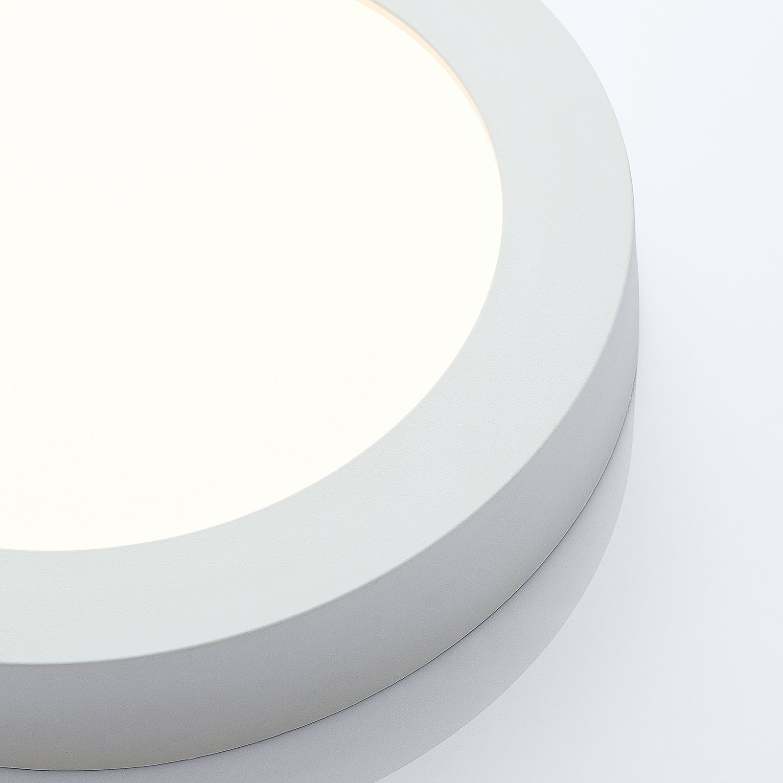LED svietidlo Marlo biele 3000K okrúhle 25,2cm
