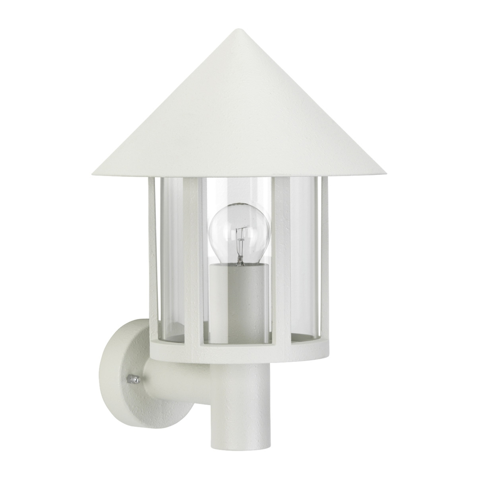 Outdoor wall light Torcia, white