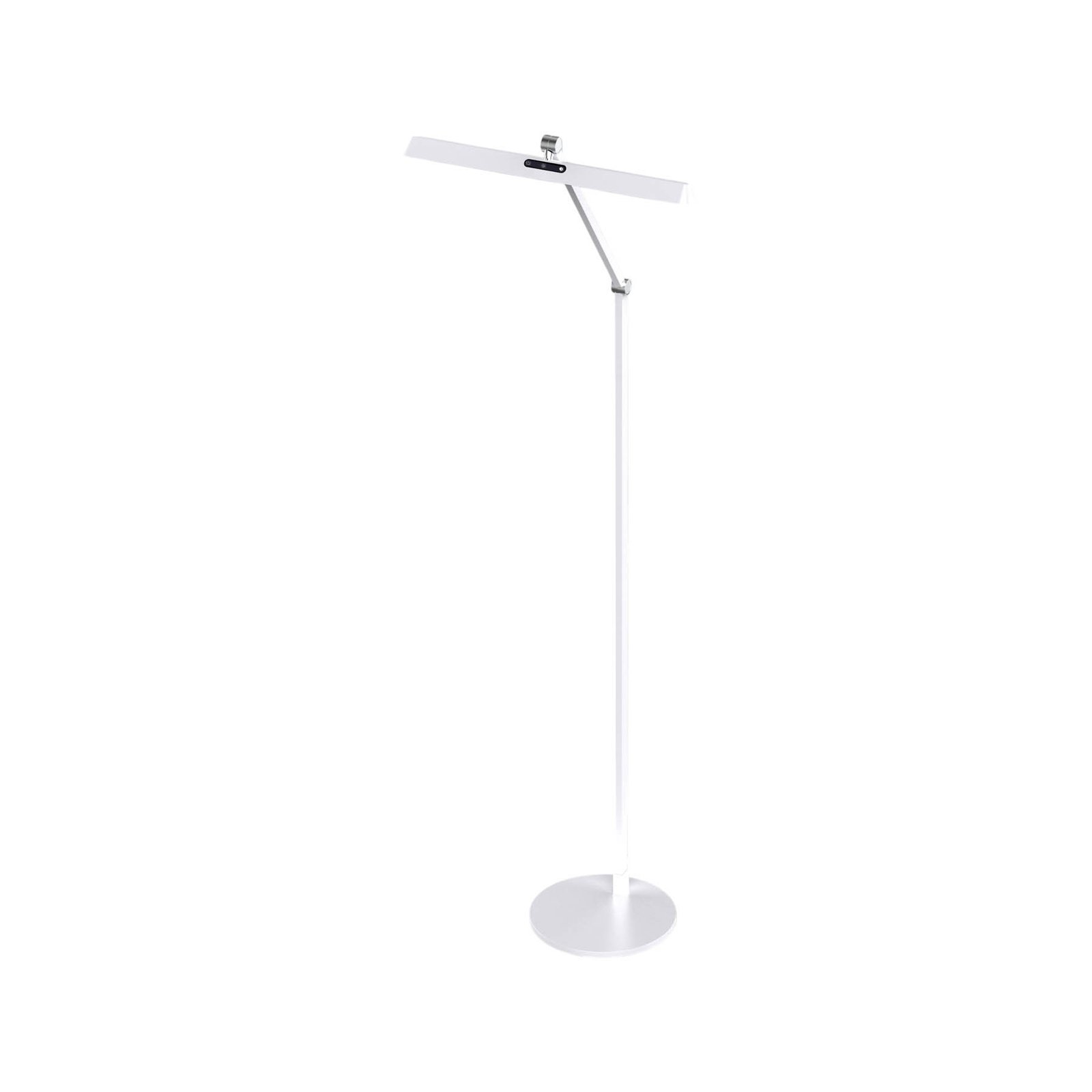 Candeeiro de pé LED Beba, branco, altura 110 cm, CCT, regulador de intensidade