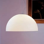 Oluce Sonora - Lampă suspendată din sticlă opală, 38 cm