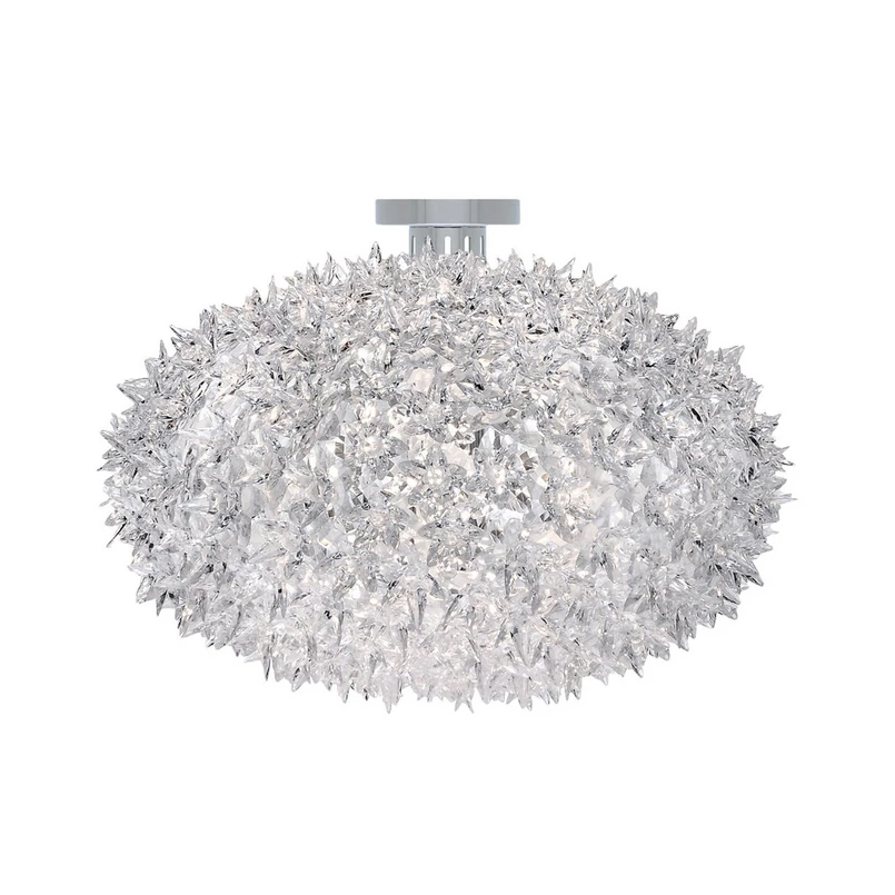 Kartell - Bloom CW Wandleuchte/Deckenleuchte Crystal