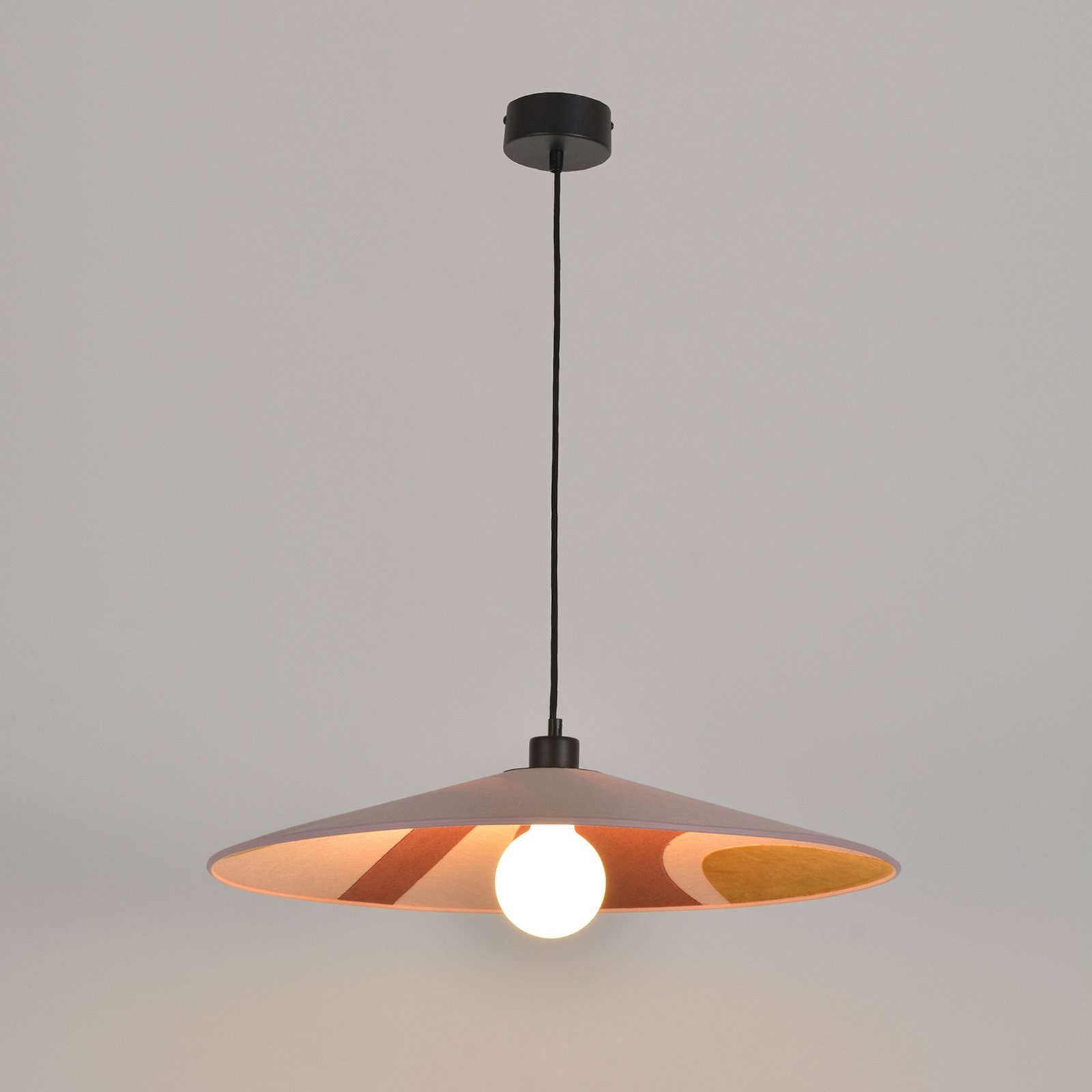 Sonia Laudet Hängelampe Ø 60cm pink - MARKET SET Sonia Laudet Hängelampe Ø 60cm pink - MARKET SET