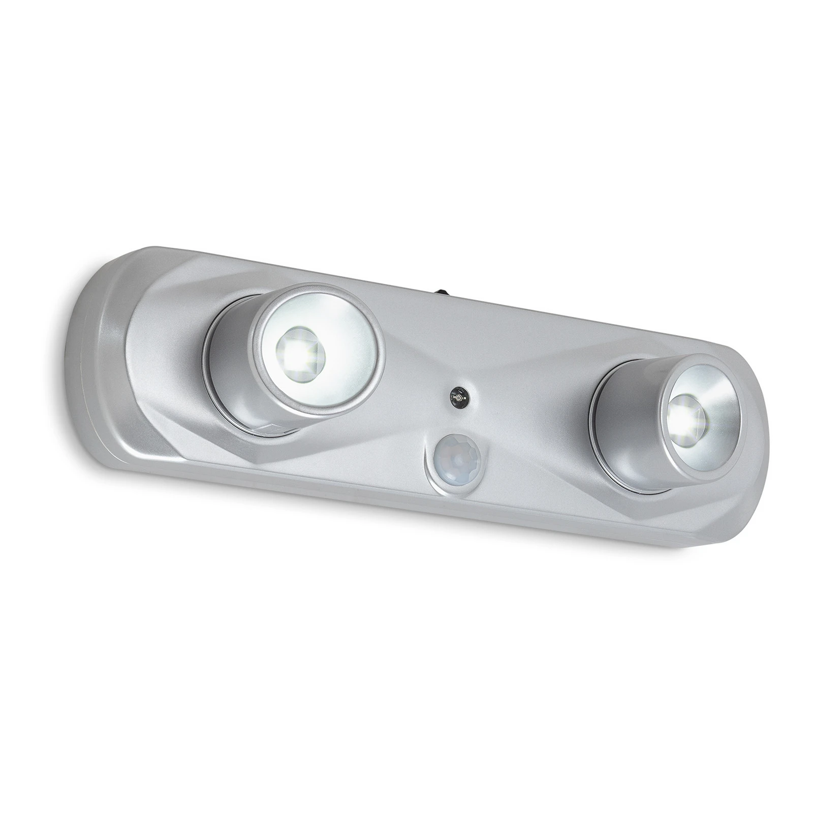 LED-Wandleuchte Terya, Batterie, 6.500K, 2-flammig