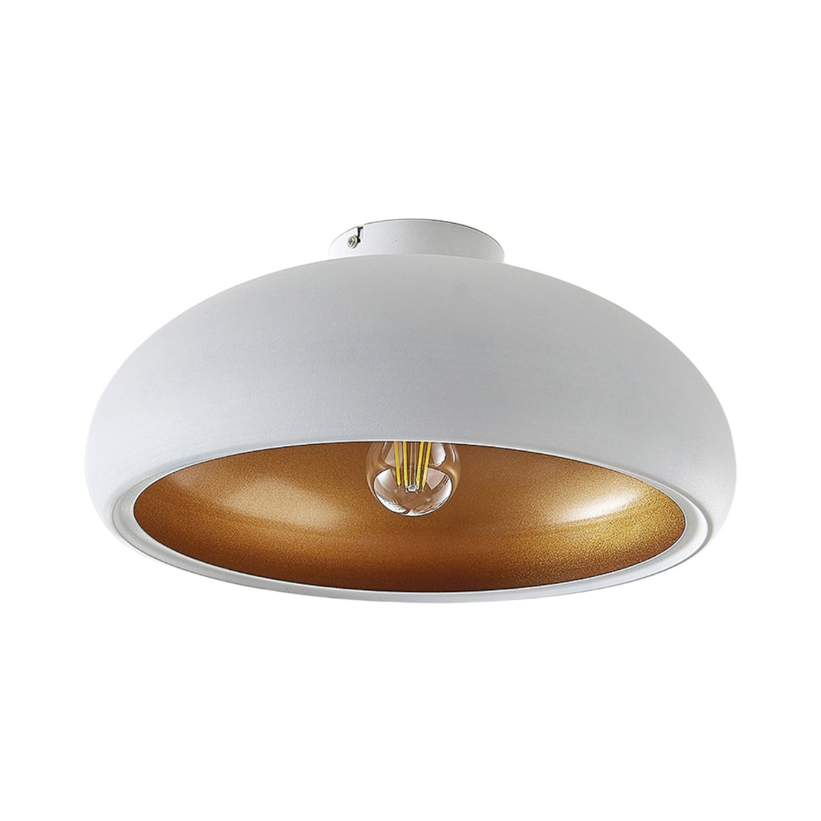 Gerwina Taklampe White/Gold - Lindby