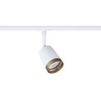 Paulmann URail tirni reflektor COVER, belo-zlata, Ø 7 cm, GU10