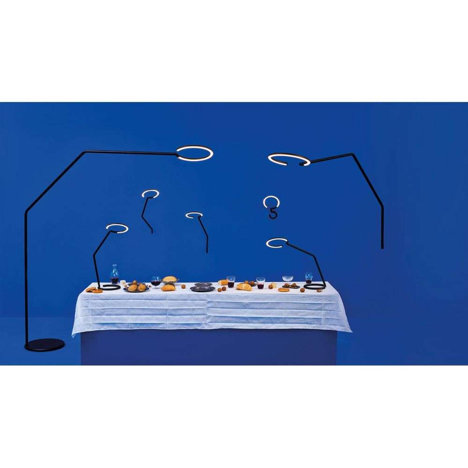 Vine Light Candeeiro de Mesa Black - Artemide