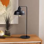 Berceste 181BLACK-ML table lamp, black metal Height 55 cm