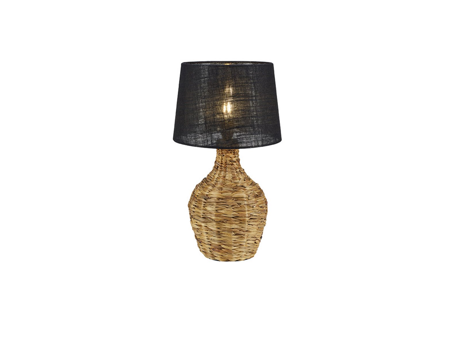 Paglia 1 Stolní Lampa Black/Natural - Markslöjd