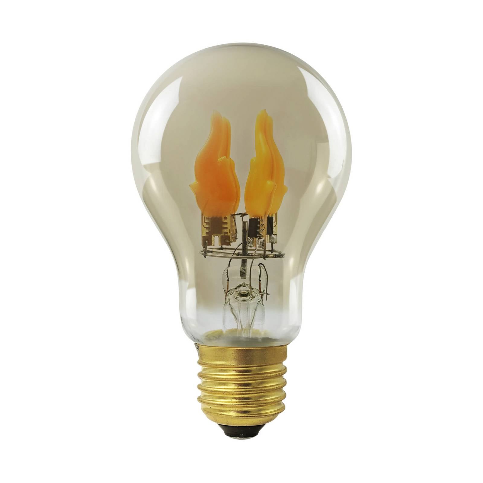 SEGULA LED Fire Flame Line E27 0,8W Birne rauch 1800K Deko