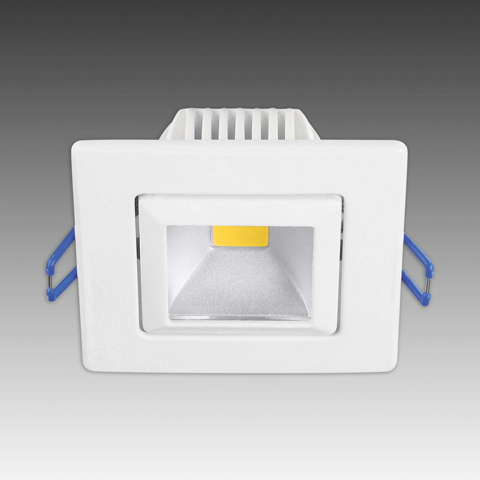 Trendy Pound LED recessed spotlight, white
