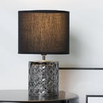 Pauleen Crystal Glow table lamp with glass base