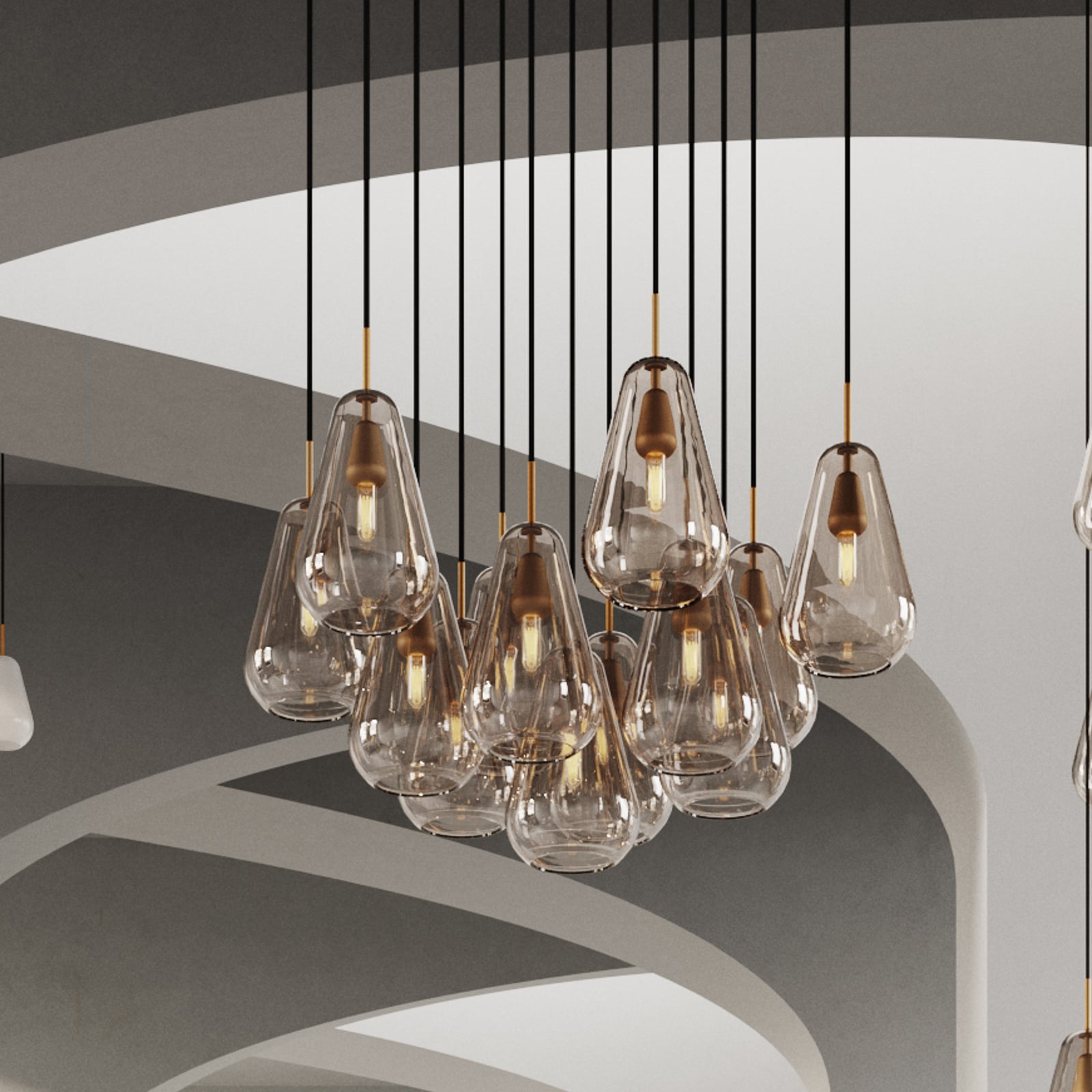 Anoli 13 šviestuvas Nordic Gold/Gold - Nuura Anoli 13 šviestuvas Nordic Gold/Gold - Nuura