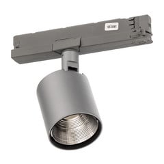 Faretto Ivela Perfetto Puro trifase argento 4000K