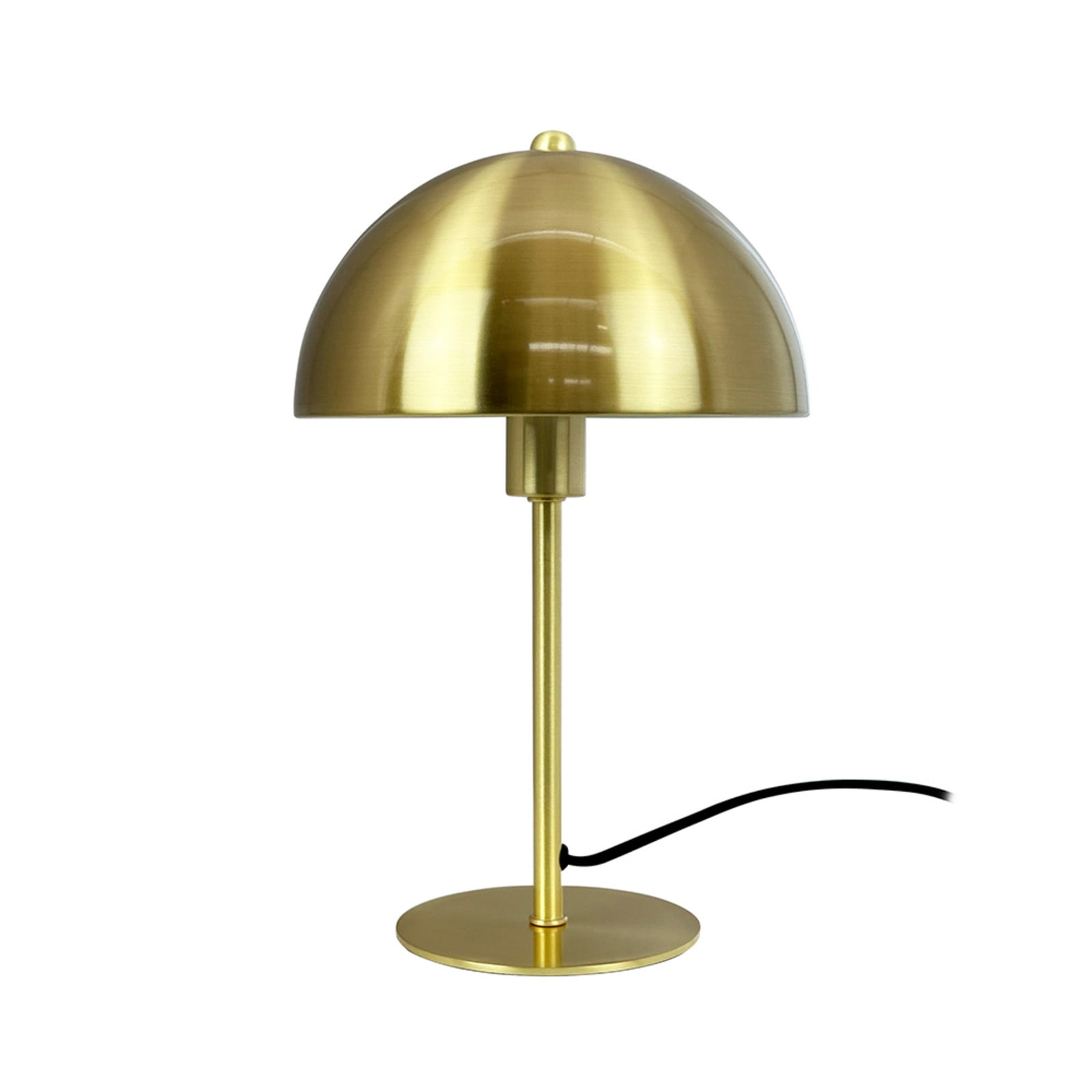 Lyon bordslampa, m&auml;ssing, h&ouml;jd 30 cm Dyberg Larsen - Vardagsrum - Skandinavisk - Med en ljusk&auml;lla