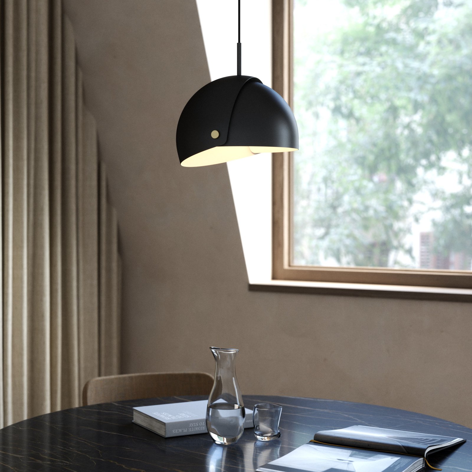 Align Pendelleuchte Black - DFTP