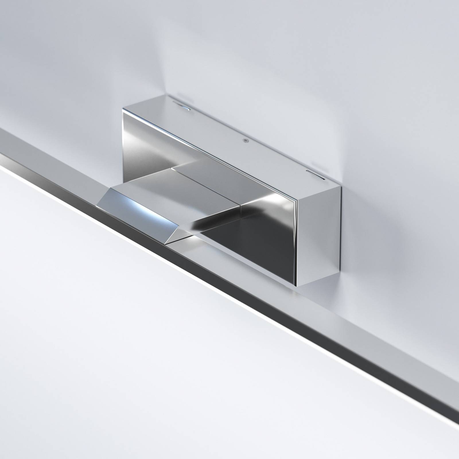 Euluna Wandlamp - Badkamer - Modern - chroom / zilver - aluminium, staal, kunststof