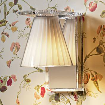 Kartell Light-Air wandlamp met stoffen kap