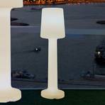 Подова лампа Newgarden Carmen с височина 110 cm, топло бяла