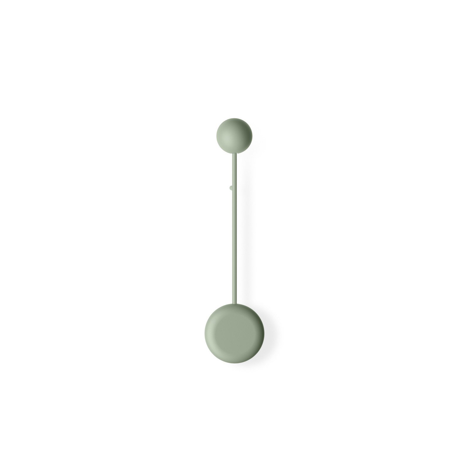 Vibia Pin 1690 Aplică de perete LED 40 cm verde - Camera de zi / sufragerie - Modern - Metal