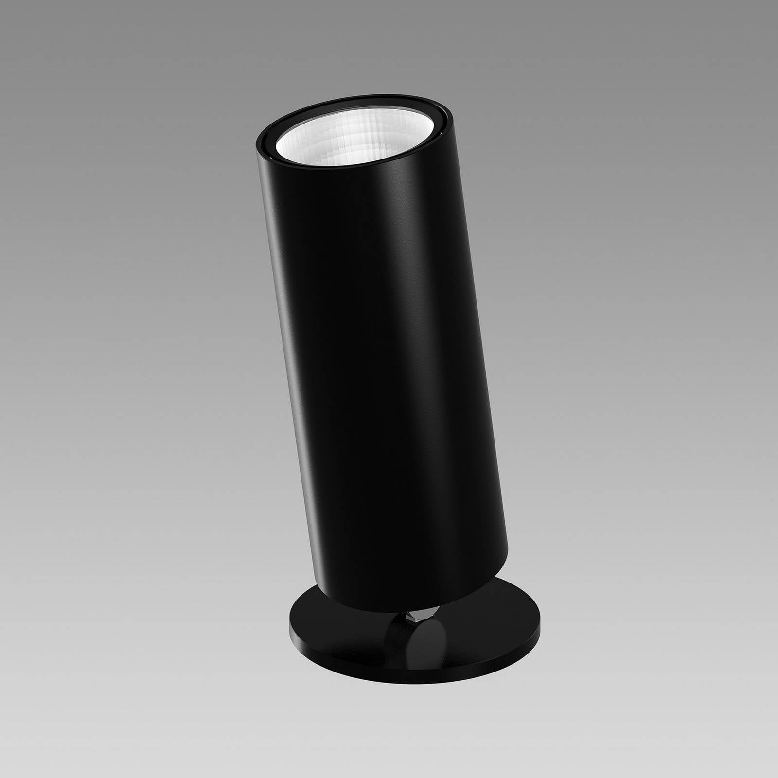 Regent Lighting Stream Table estrecho 143W 380 negro, para despacho /  oficina, aluminio, 143 W, altura: 35 cm