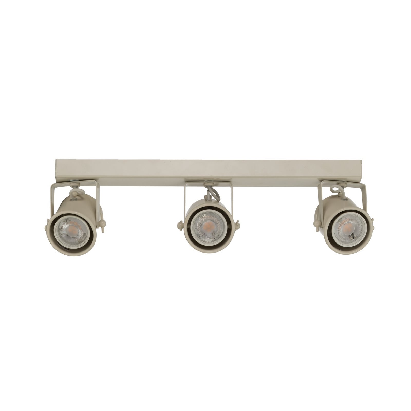 Downlight Canico, 3 luces, color crema