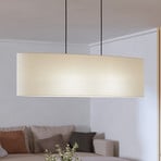 Febres hengelampe, svart/hvit, 2 lyskilder.