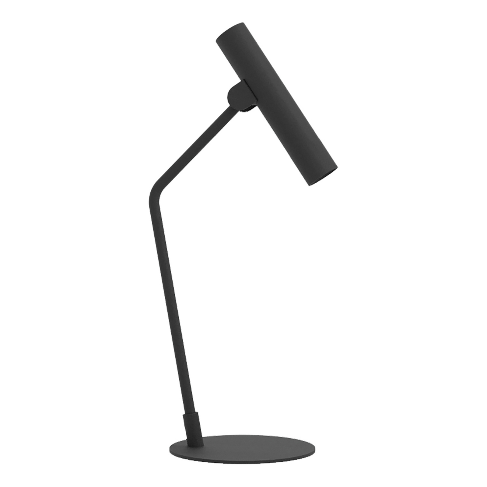 Lampa stołowa LED Almudaina, czarna, wysokość 49,5 cm, stal