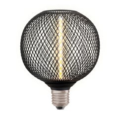 OSRAM Decor LED Straw Filament Globe E27 3,5W must 1800K 