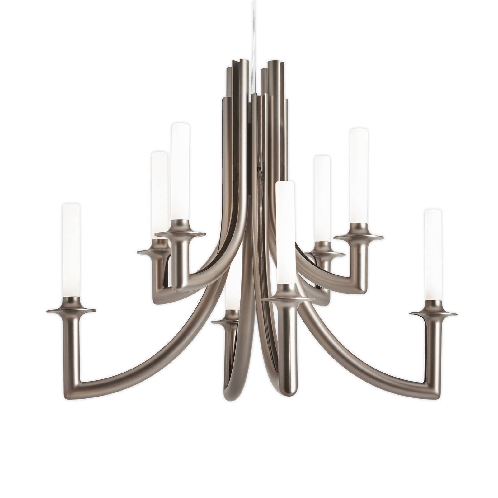 Kartell Khan Kronleuchter, Ø 77 cm bronze matt
