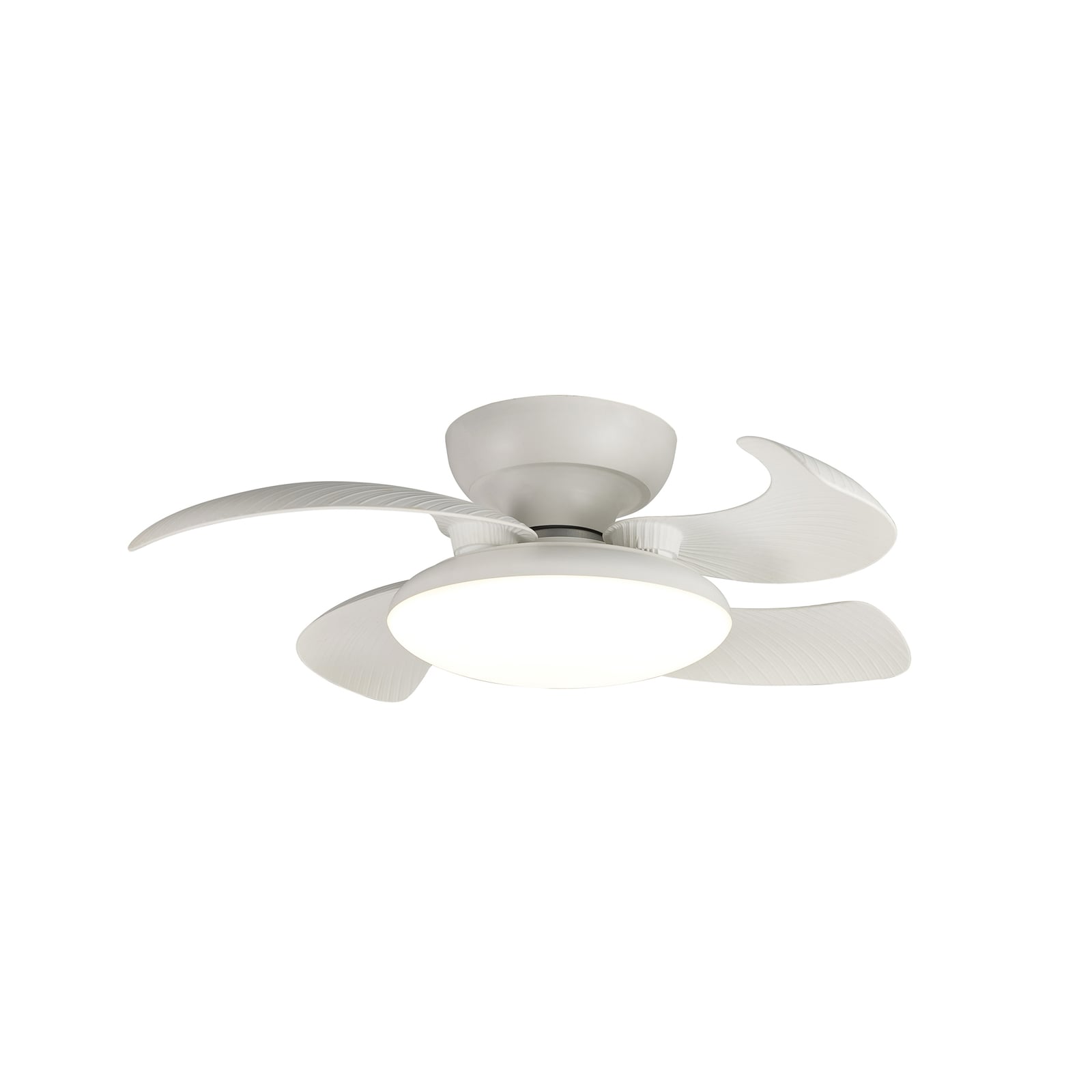 Aloha LED-Deckenventilator weiß DC-Motor leise CCT - Mantra