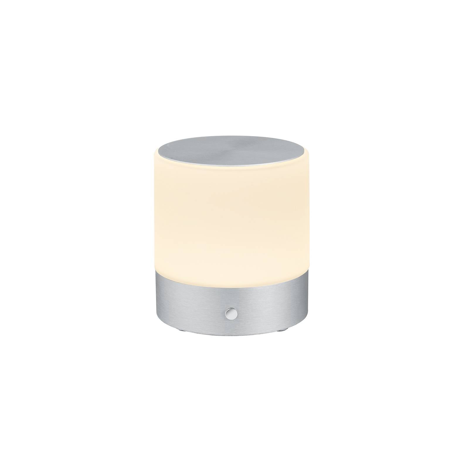 BANKAMP Button LED-Tischlampe Höhe 185cm alu