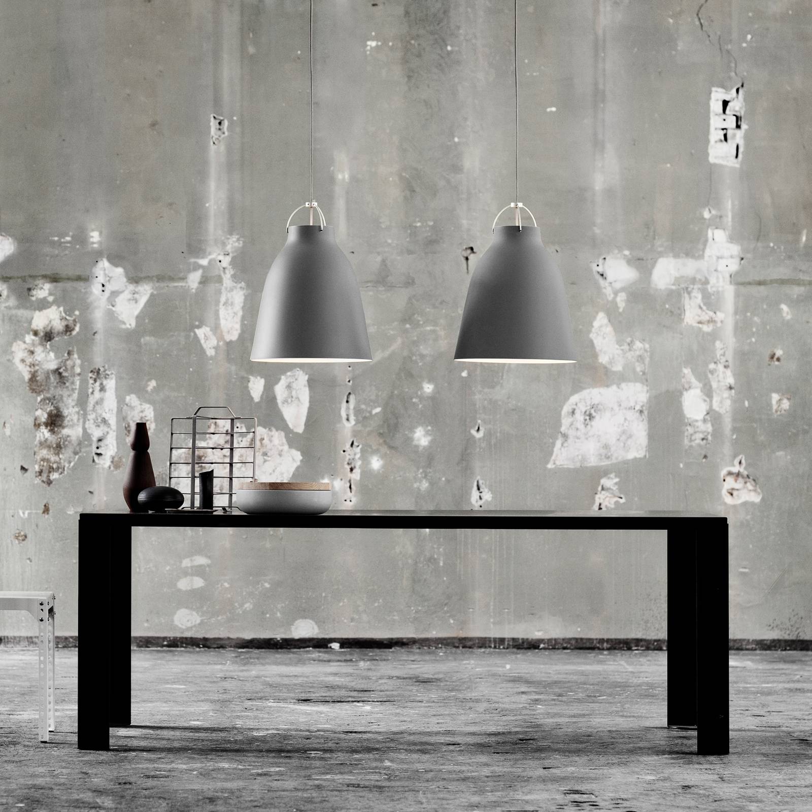 FRITZ HANSEN Caravaggio P3 szary matowy45