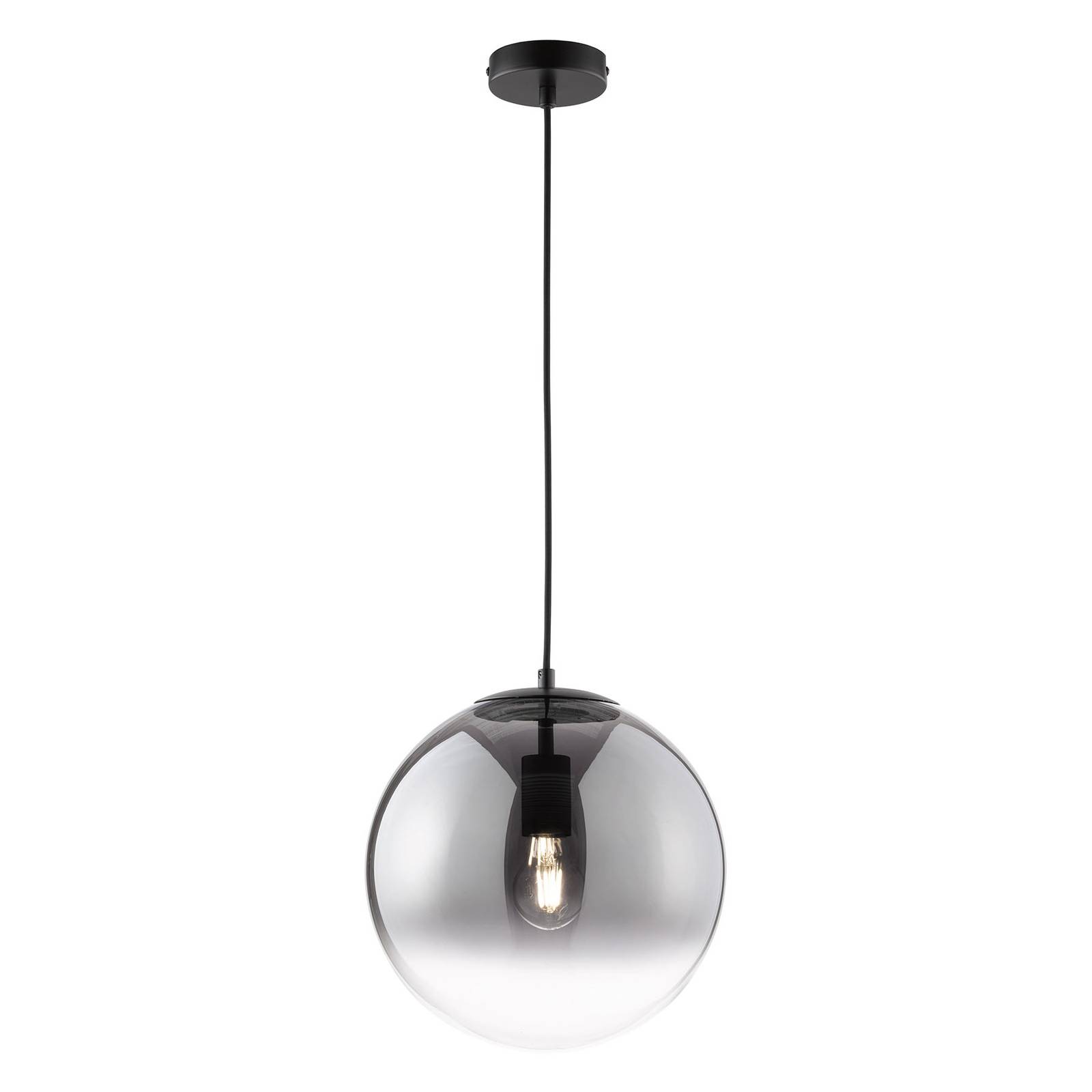SCHÖNER WOHNEN Schöner Wohnen Mirror hanging light, Ø 30 cm, for Living / Dining Room, glass, metal, E27, 40 W, energy efficiency: A++