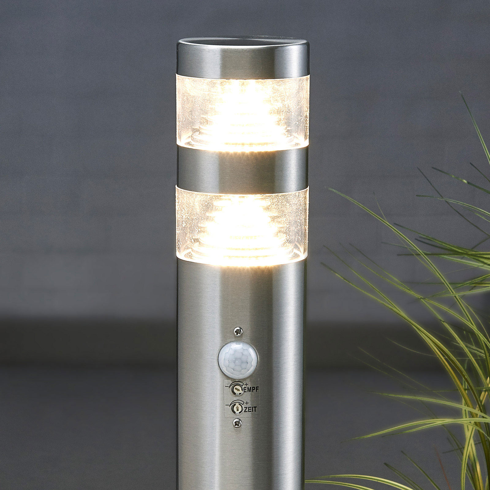Lanea LED path light with a motion sensor, 60 cm