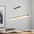 Lindby Wabini LED-hængelampe, nikkel