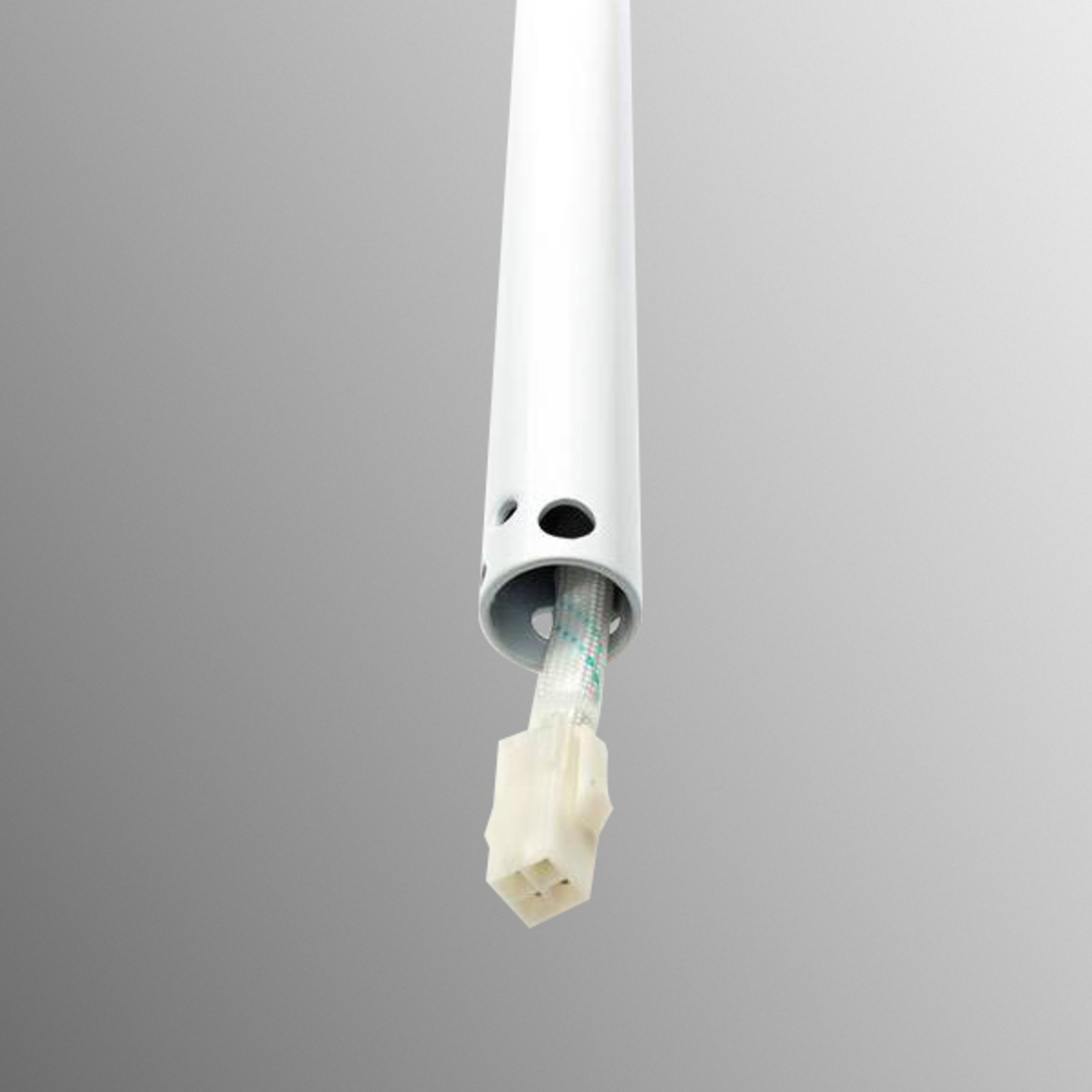 30.5 cm extension rod in white