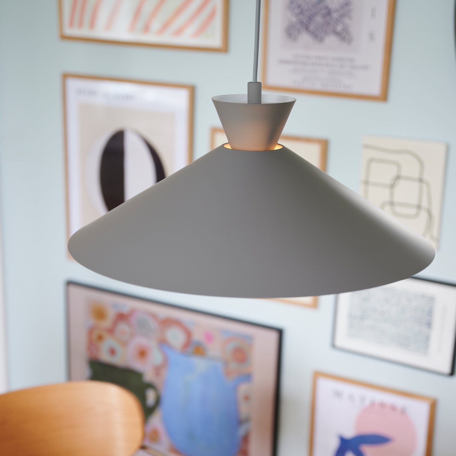 Dial 45 Pendelleuchte Grey - Nordlux
