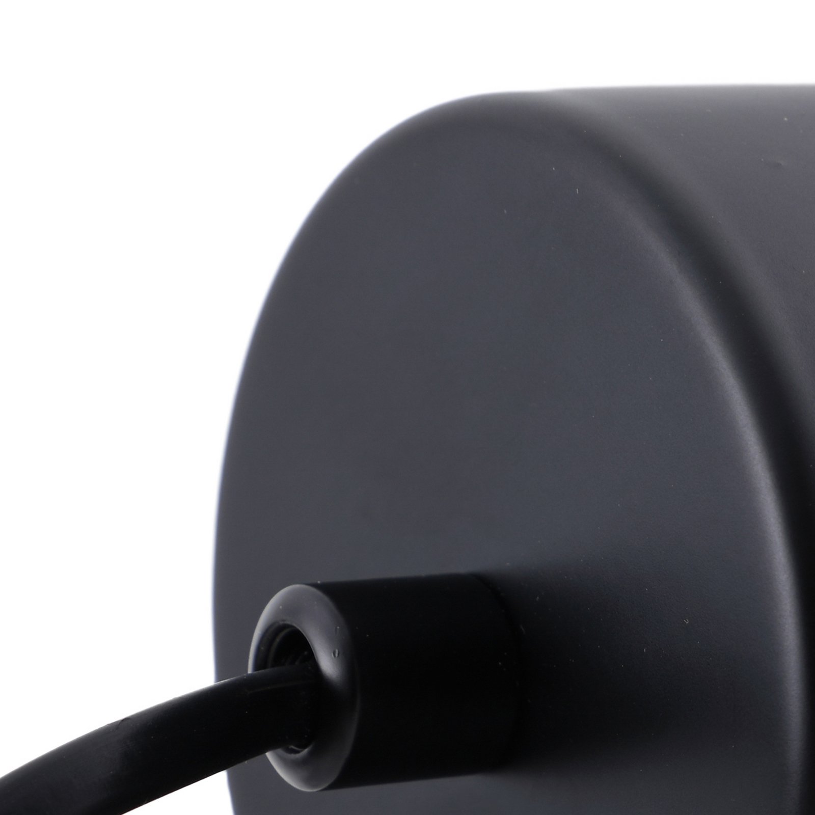 Lindby Φωτιστικό με σφιγκτήρα Jyla, μαύρο ματ, GX53