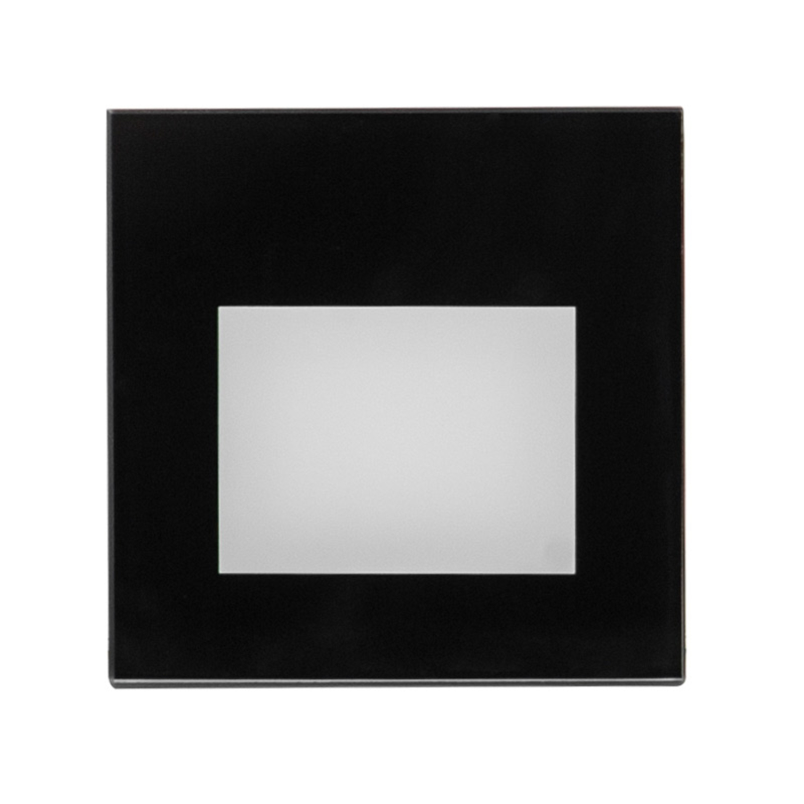 BRUMBERG Wall Kit68 recessed flat angular black