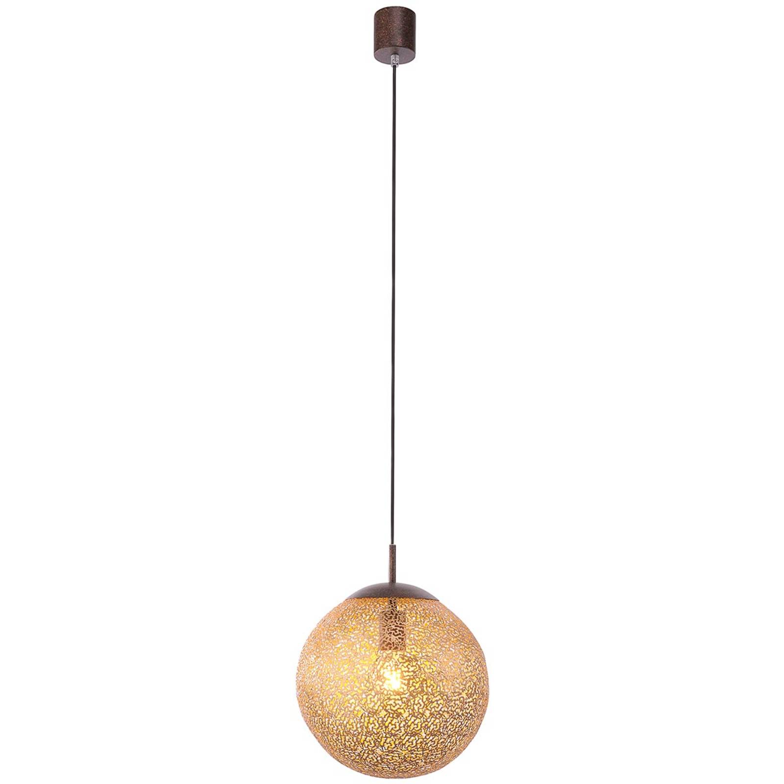 Greta függő lámpa gömbbúrával, 30 cm