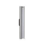 Candeeiro de parede LED IDEAL LUX Dorica, cinzento, altura 30 cm, metal