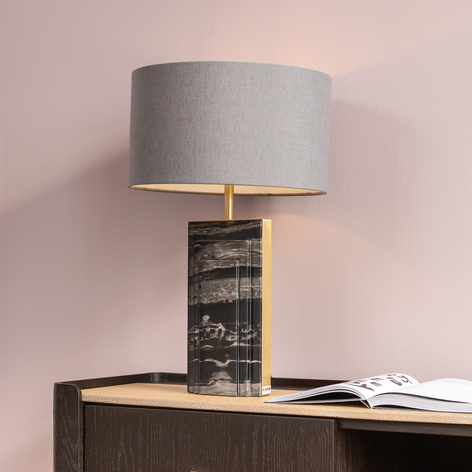 Kare – tidlösa och moderna designlampor – Stort sortiment KARE Palazzina bordslampa med marmorfot, svart | Lamp24.se