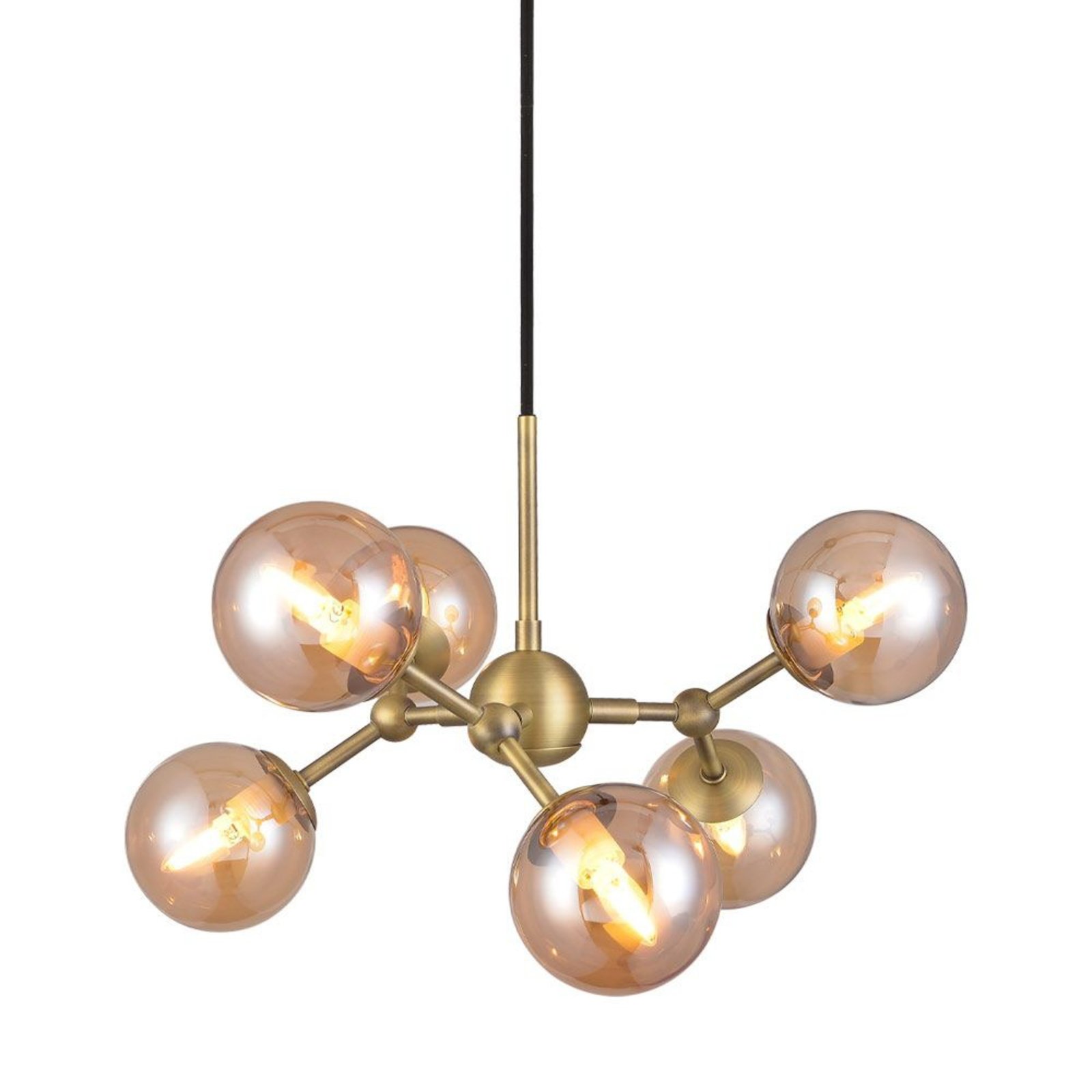 Atom Mini Candeeiro Suspenso Antique Brass - Halo Design