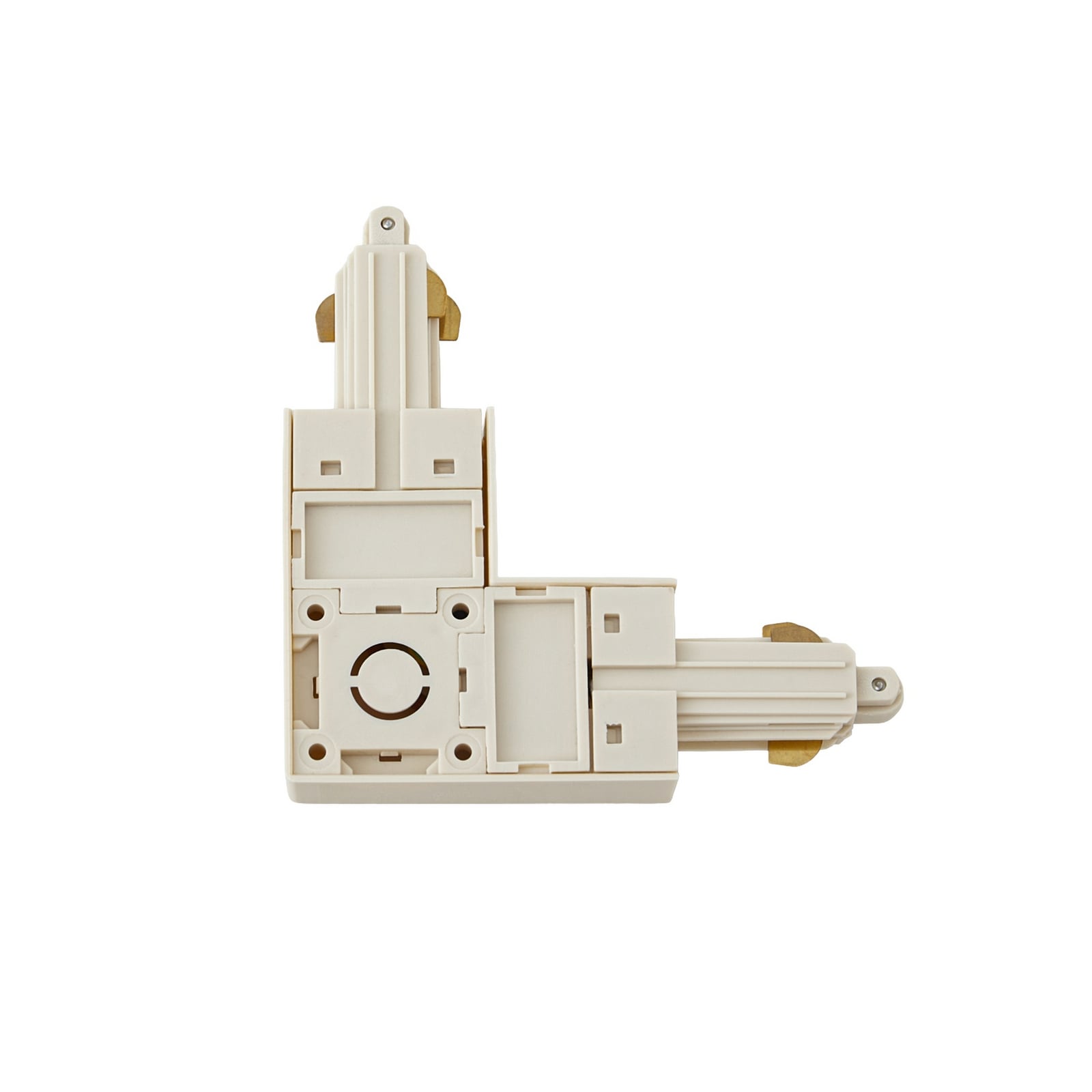 Corner connector Linaro, beige, 1-Phase