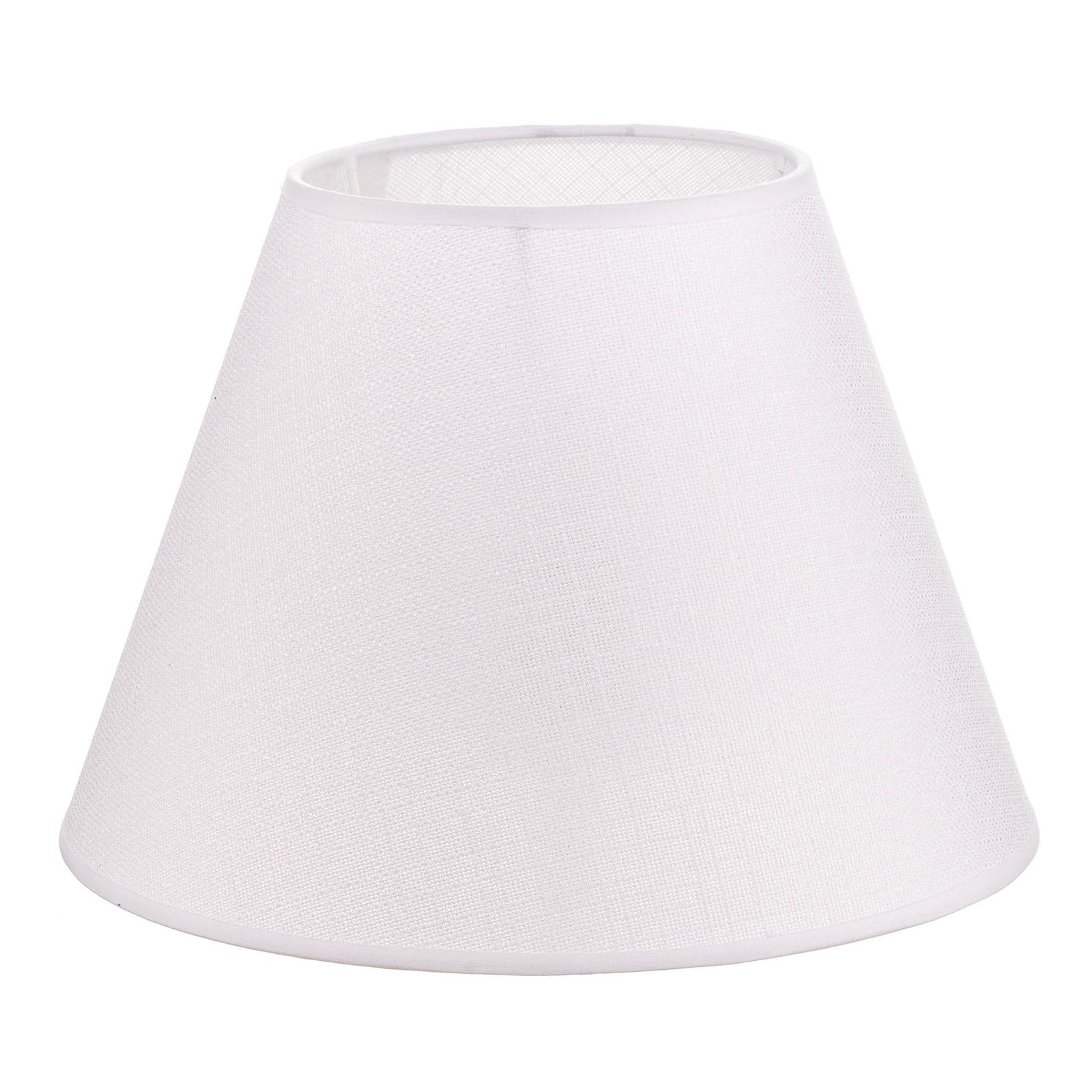 Abat-jour Sofia hauteur 21 cm blanc veroni