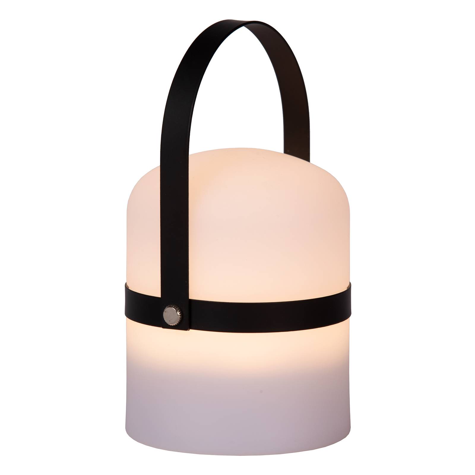 Lucide Little Joe LED decorative light, black, PVC, plastic, 3 W, H: 18.5 cm