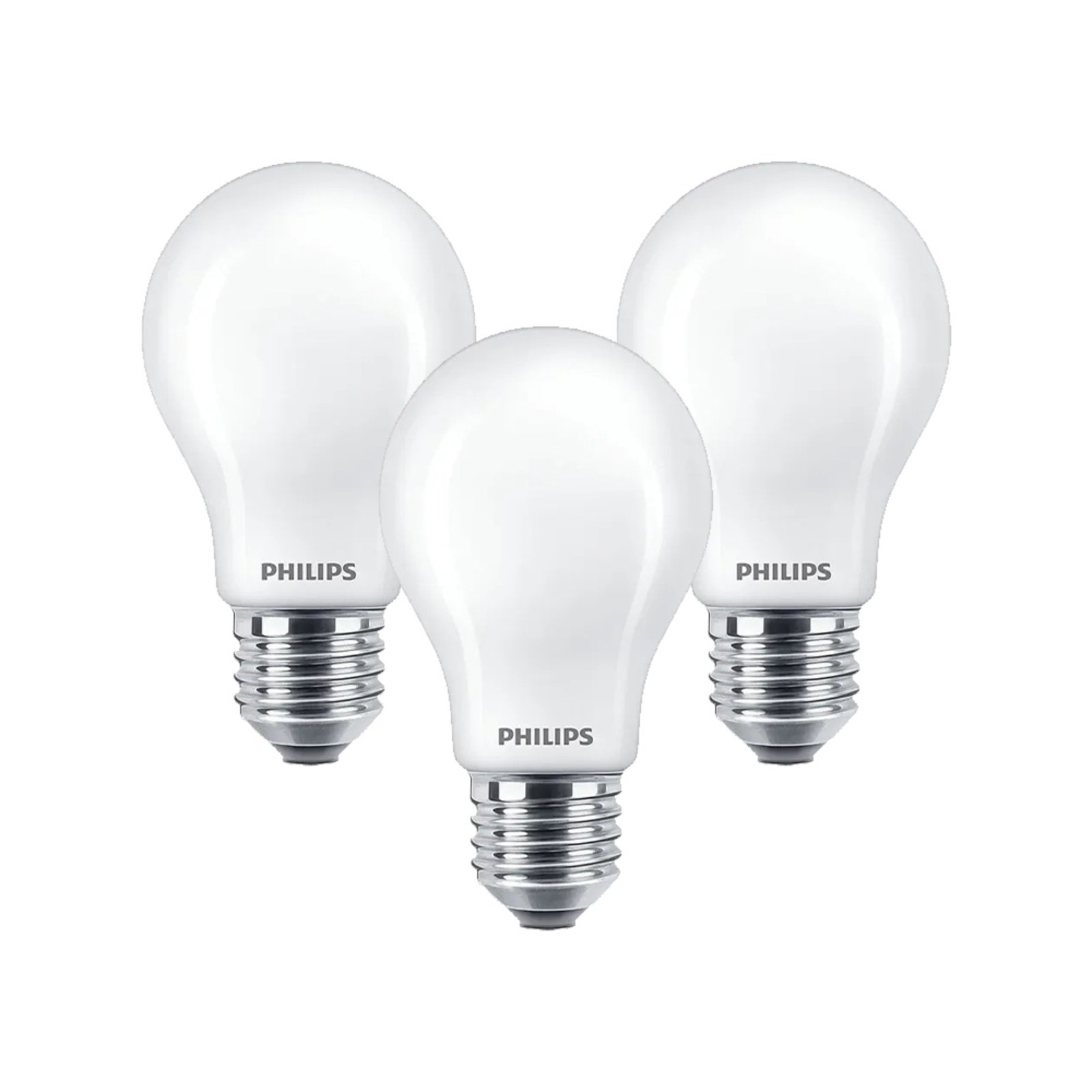 3-pack Lampadina LED Regulable Warmglow 3,4W E27 - Philips