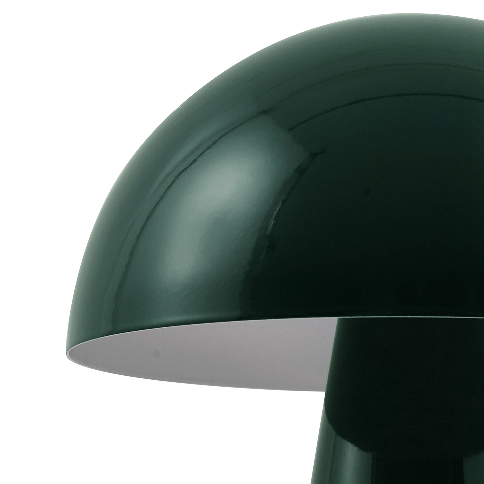 Lindby lampe de table LED rechargeable Nevijo, vert, Ø20 cm, USB,